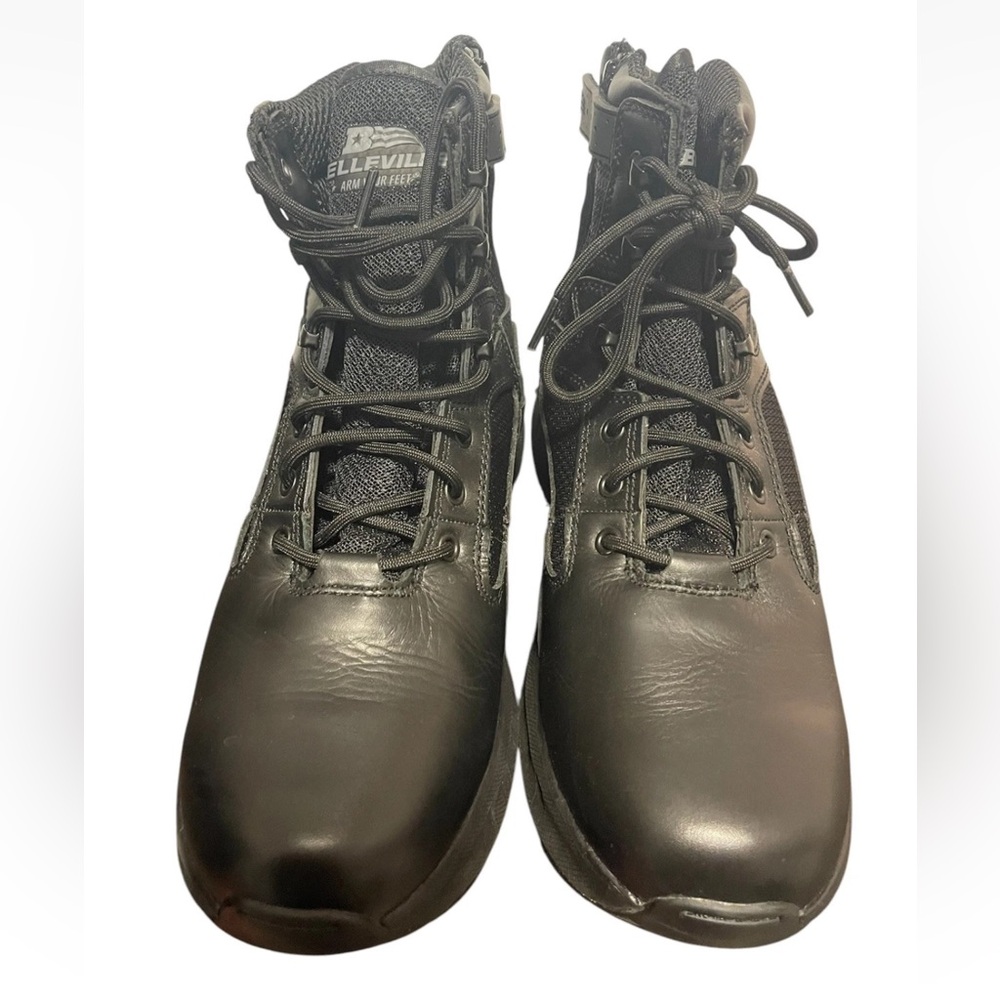 Belleville Men's Arm Your Feet Leather Upper Side Zip Boot 11R